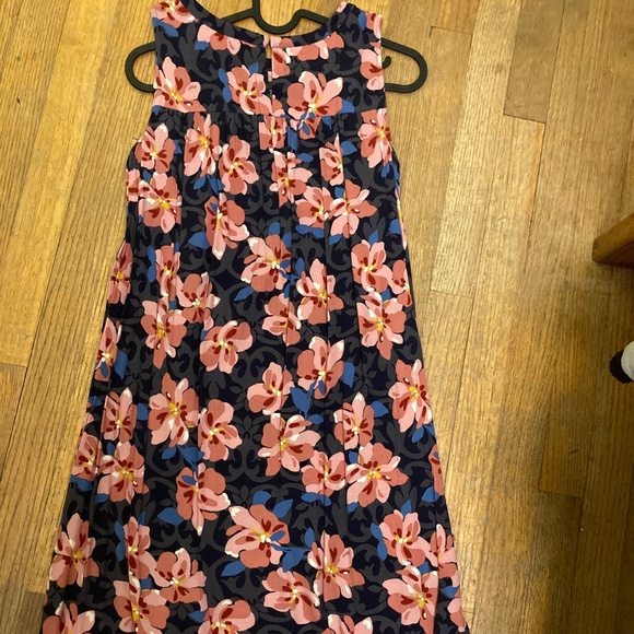 Loft Floral Swing Dress, Size S - Picture 4 of 6